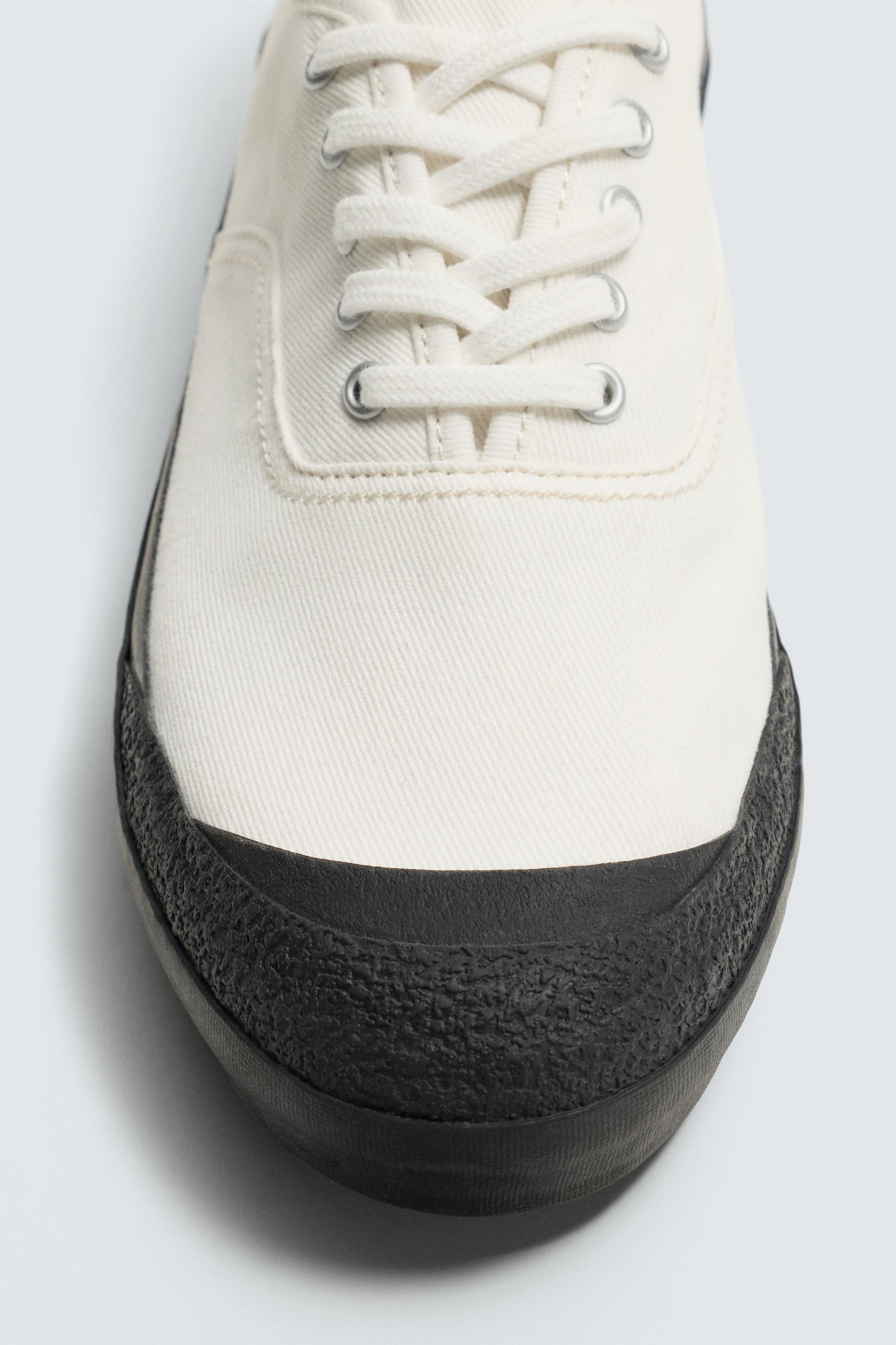 BASKETS EN TISSU AARON LEVINE X ZARA